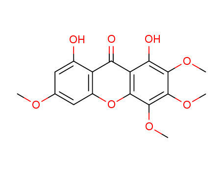 1,8-Dihydroxy-2,3,4,6-tetramethoxy-9H-xanthen-9-one