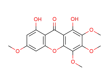 1,8-Dihydroxy-3,5,6,7-tetramethoxyxanthone