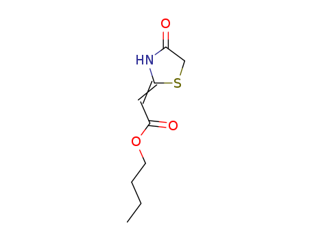 2-BUTOXYCARBONYLMETHYLENE-4-OXOTHIAZOLIDONE
