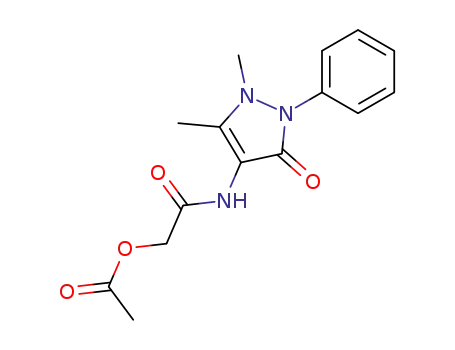 2-Acetyloxy-N-(2,3-dihydro-1,5-dimethyl-3-oxo-2-phenyl-1H-pyrazol-4-yl)acetamide