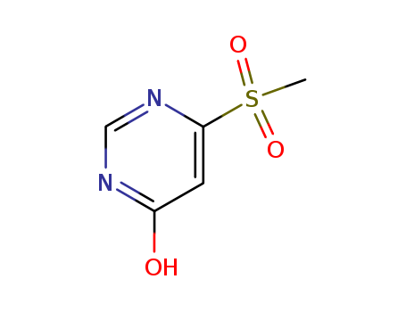 6-methylsulfonyl-1H-pyrimidin-4-one cas  89322-92-9