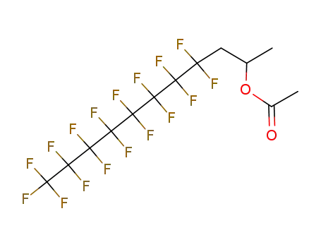 Acetic acid 3,3,4,4,5,5,6,6,7,7,8,8,9,9,10,10,10-heptadecafluoro-1-methyl-decyl ester