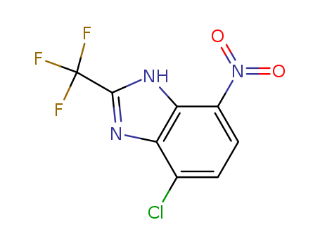 4-chloro-7-nitro-2-(trifluoromethyl)-1H-benzimidazole