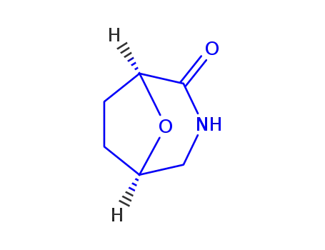 Molecular Structure of 83601-55-2 (8-Oxa-3-azabicyclo[3.2.1]octan-2-one)