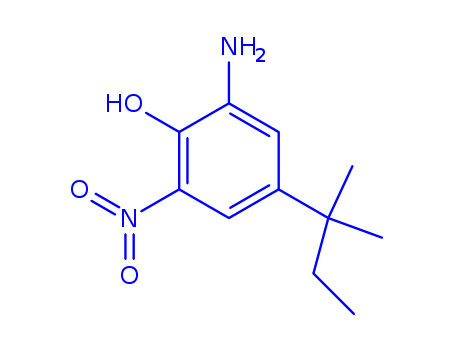 Phenol,2-amino-4-(1,1-dimethylpropyl)-6-nitro-