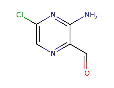 2-Pyrazinecarboxaldehyde, 3-amino-5-chloro-