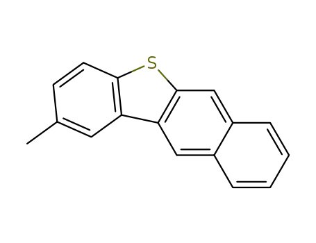 Molecular Structure of 83656-84-2 (2-methylbenzo[b]naphtho[2,3-d]thiophene)