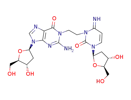 1-(N(3)-deoxycytidyl)-2-(N(1)-deoxyguanosinyl)ethane
