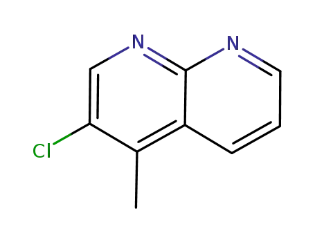 Molecular Structure of 893566-38-6 (3-Chloro-4-Methyl-1,8-naphthyridine)