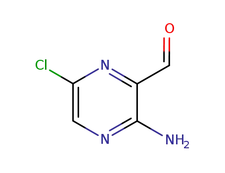 3-아미노-6-클로로피라진-2-카발데하이드