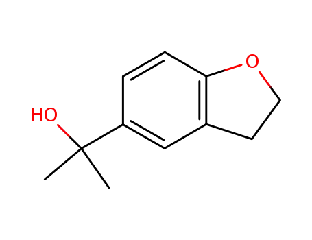 Molecular Structure of 82954-97-0 (2-(2,3-DIHYDRO-BENZOFURAN-5-YL)-PROPAN-2-OL)