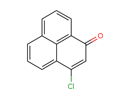 Molecular Structure of 83505-04-8 (3-chloro-1H-phenalen-1-one)
