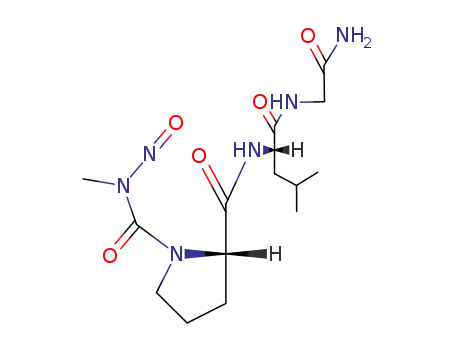 1-((Methylnitrosoamino)carbonyl)-L-prolyl-L-leucylglycinamide