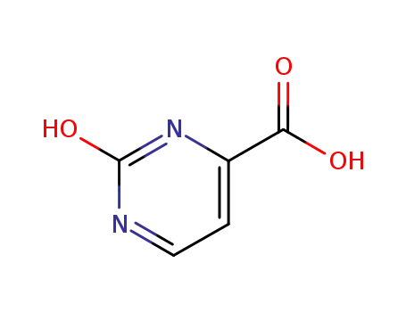 Molecular Structure of 89379-73-7 (4-Pyrimidinecarboxylic acid, 1,2-dihydro-2-oxo- (9CI))