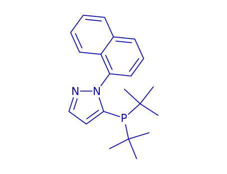 5- [비스 (tert- 부틸) 포스 포노] -1- (1-NAPHTHALENYL) -1H- 피라 졸