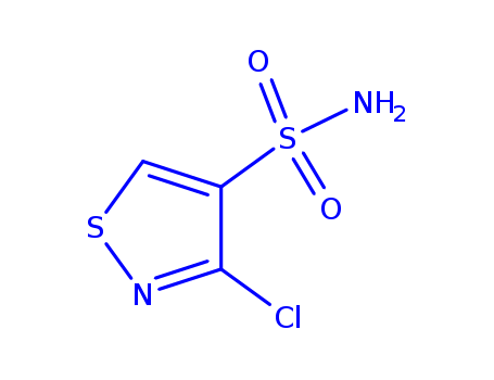 4-ISOTHIAZOLESULFONAMIDE,3-CHLORO-CAS