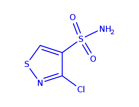 4-이소티아졸술폰아미드, 3-클로로-(9CI)