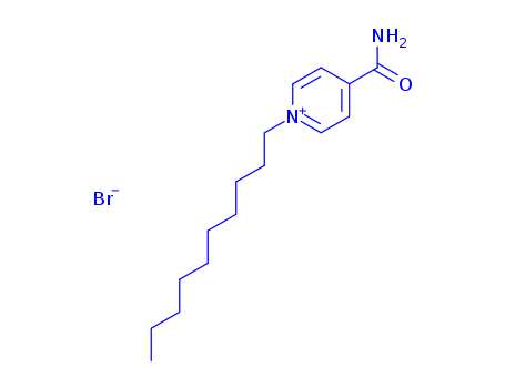 Pyridinium,4-(aminocarbonyl)-1-decyl-, bromide (1:1) cas  83350-55-4