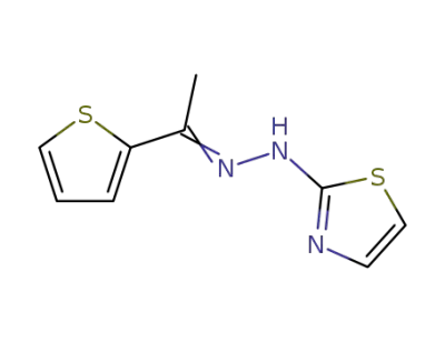 チアゾール-2(3H)-オン[1-(2-チエニル)エチリデン]ヒドラゾン