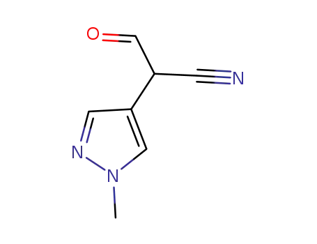 2-(1-methyl-1H-pyrazol-4-yl)-3-oxopropanenitrile