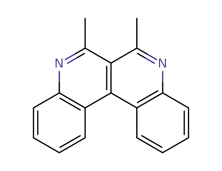Molecular Structure of 89382-22-9 (6,7-dimethyldibenzo[c,f][2,7]naphthyridine)