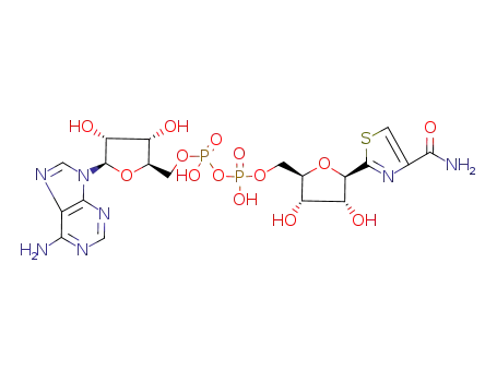 Molecular Structure of 83285-83-0 (Thiazole-4-carboxamide adenine dinucleotide)