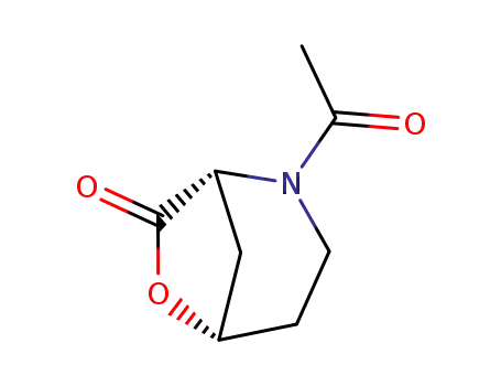 Pipecolic acid, 1-acetyl-4-hydroxy-, gamma-lactone (6CI)