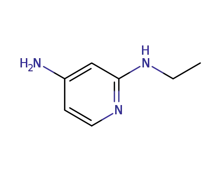 Molecular Structure of 891855-87-1 (N2-ethylpyridine-2,4-diamine)