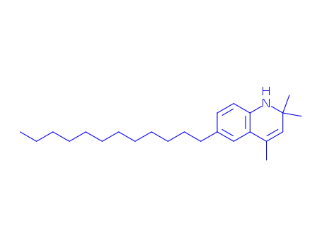 Molecular Structure of 89-28-1 (6-dodecyl-1,2-dihydro-2,2,4-trimethylquinoline)