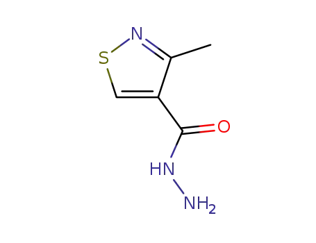 4-이소티아졸카르복실산, 3-메틸-, 히드라지드