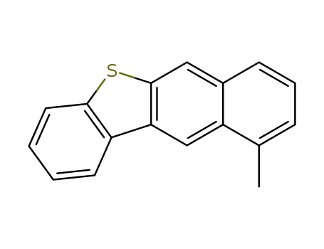 Molecular Structure of 83669-51-6 (10-methylbenzo[b]naphtho[2,3-d]thiophene)