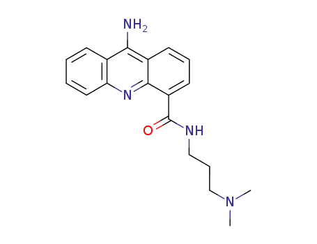 Molecular Structure of 89459-44-9 (9-Amino-N-(3-(dimethylamino)propyl)-4-acridinecarboxamide)