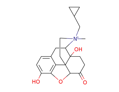 Molecular Structure of 83387-25-1 (methylnaltrexone)