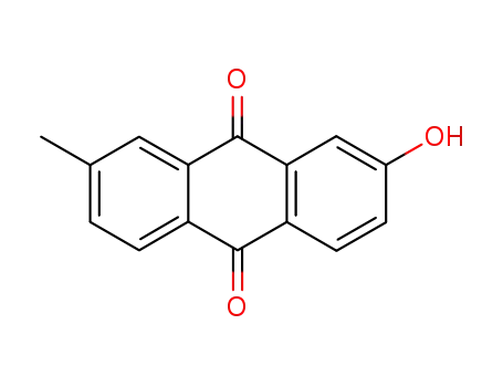 Molecular Structure of 83312-51-0 (2-hydroxy-7-methylanthracene-9,10-dione)