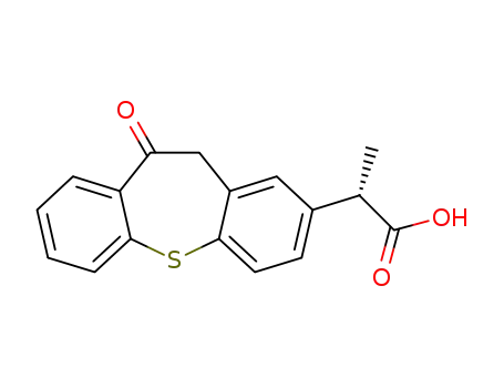 Molecular Structure of 89482-01-9 (zaltoprofen)