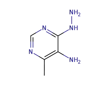 피리미딘, 5-아미노-4-히드라지노-6-메틸-(7CI)