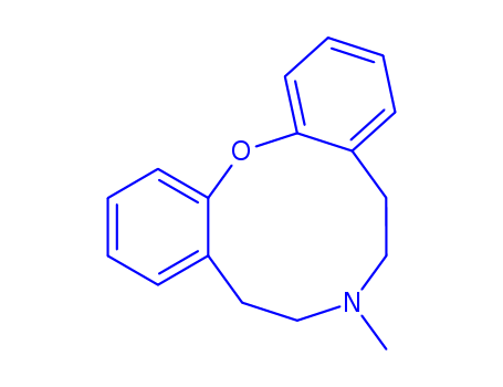 6,7,8,9-Tetrahydro-7-methyl-5H-dibenz(b,i)(1,6)oxazecine