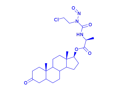 2-클로로에틸니트로소카바모일알라닌 17-디하이드로테스토스테론 에스테르