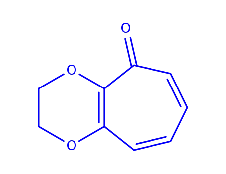 5H-Cyclohepta-1,4-dioxin-5-one,  2,3-dihydro-