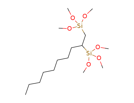 Trimethoxy(1-Trimethoxysilyldecan-2-yl)silane