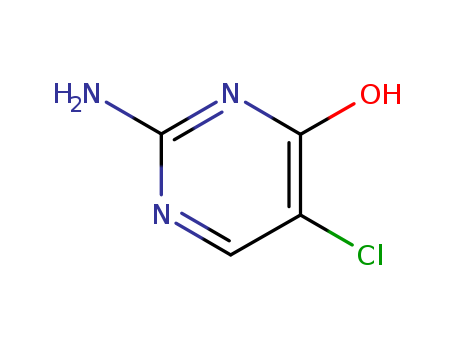 4-1H-PYRIMIDINONE,2-AMINO-5-CHLORO-CAS