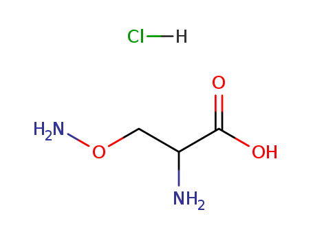 2-amino-3-aminooxy-propanoic acid cas  89170-21-8