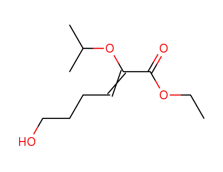 ethyl 2-isopropyloxy-6-hydroxyhex-2-enoate