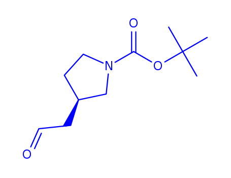 1-PYRROLIDINECARBOXYLIC ACID, 3-(2-OXOETHYL)-, 1,1-DIMETHYLETHYL ESTER