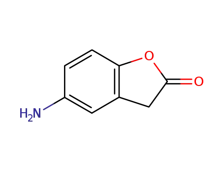 Molecular Structure of 83528-03-4 (5-Amino-1-benzofuran-2(3H)-one)