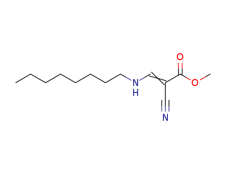 2-Propenoicacid, 2-cyano-3-(octylamino)-, methyl ester