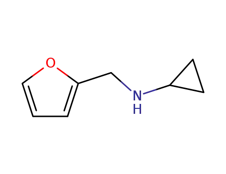 Molecular Structure of 831203-37-3 (CYCLOPROPYL-FURAN-2-YLMETHYL-AMINE)