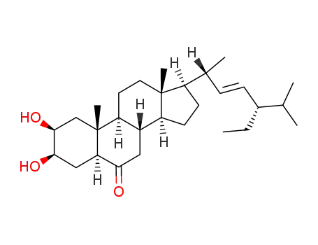 (22E,24S)-2β,3β-Dihydroxy-5α-stigmast-22-en-6-one