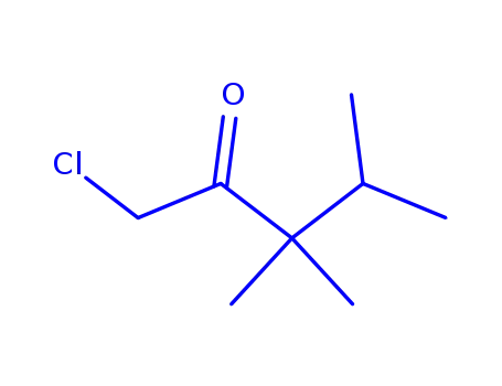 Molecular Structure of 83391-86-0 (2-Pentanone,  1-chloro-3,3,4-trimethyl-)