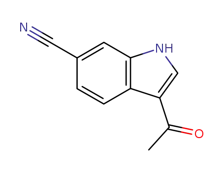 3-Acetyl-1H-indole-6-carbonitrile